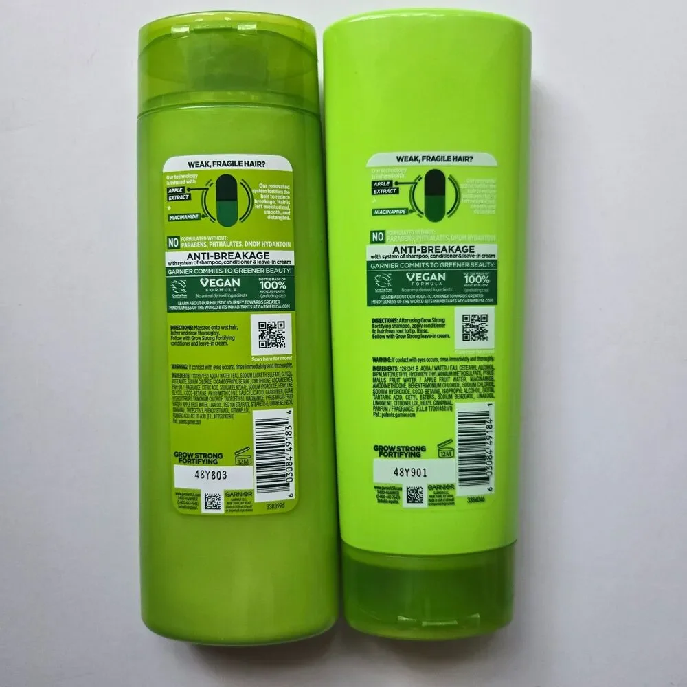 Garnier Fructis Grow Strong Fortifying Shampoo & Conditioner Haircare